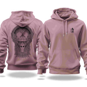 Elements Hoodie: Unleash the Power of Nature in dusty pink