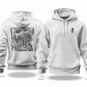 Jester Hoodie artic white