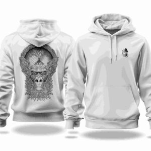 Elements Hoodie: Unleash the Power of Nature in artic white